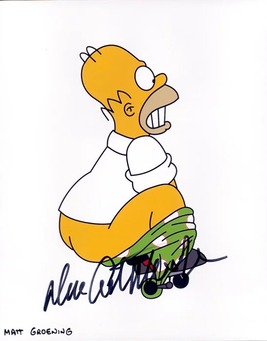 Dan Castellaneta autograph