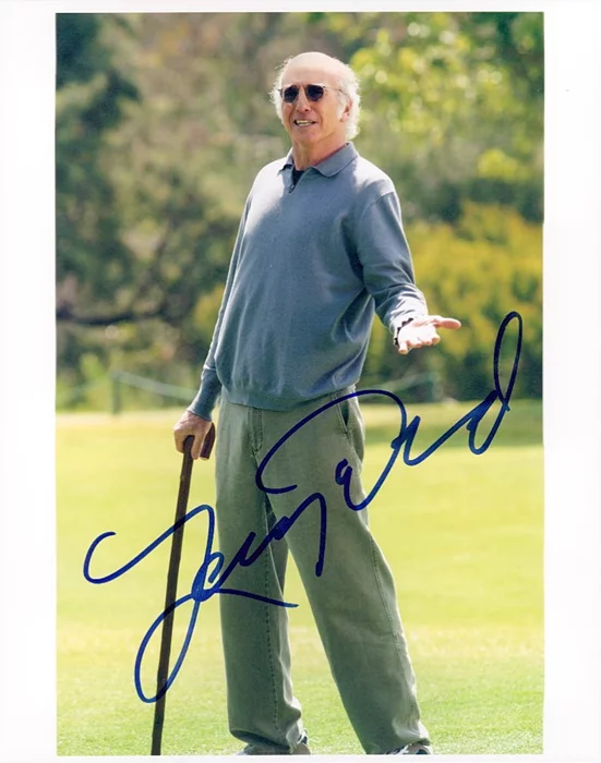 Larry David autograph