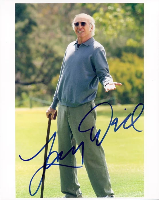 Larry David autograph