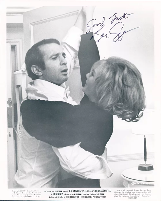 Ben Gazzara autograph