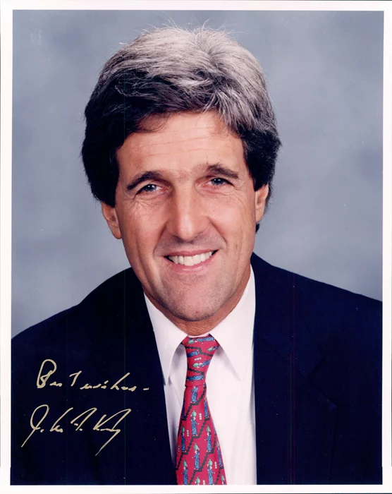 John Kerry autograph
