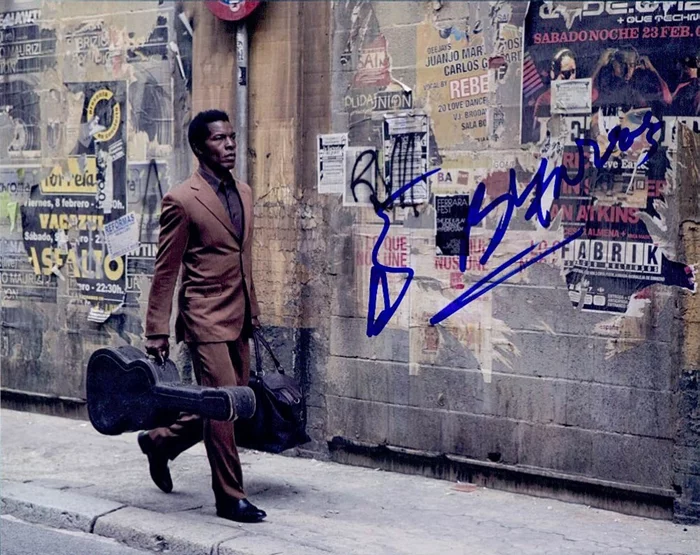 Isaach De Bankole autograph