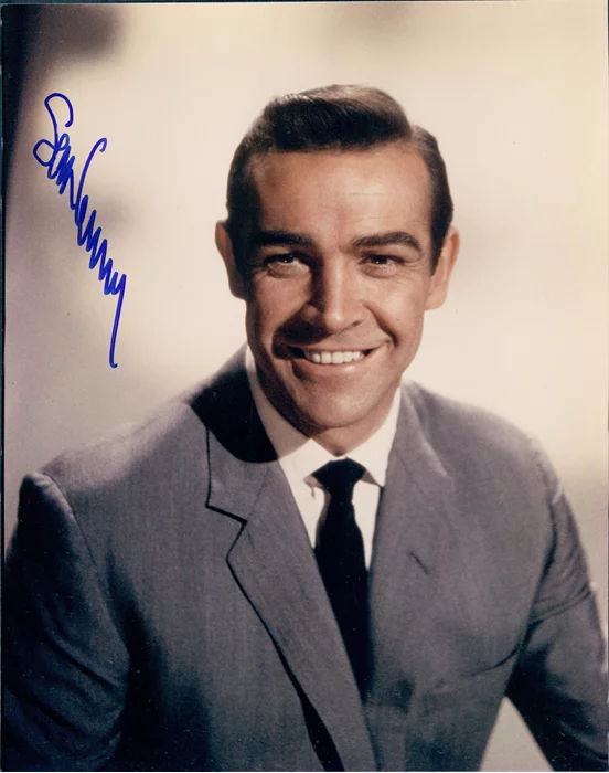 Sean Connery autograph