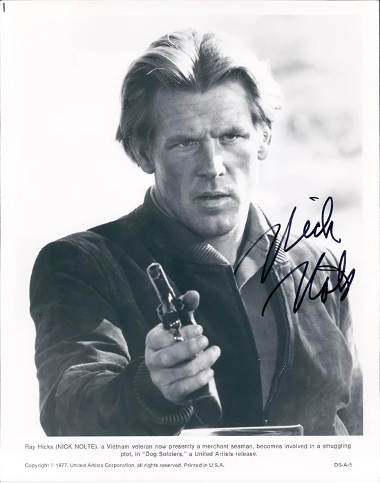 Nick Nolte autograph