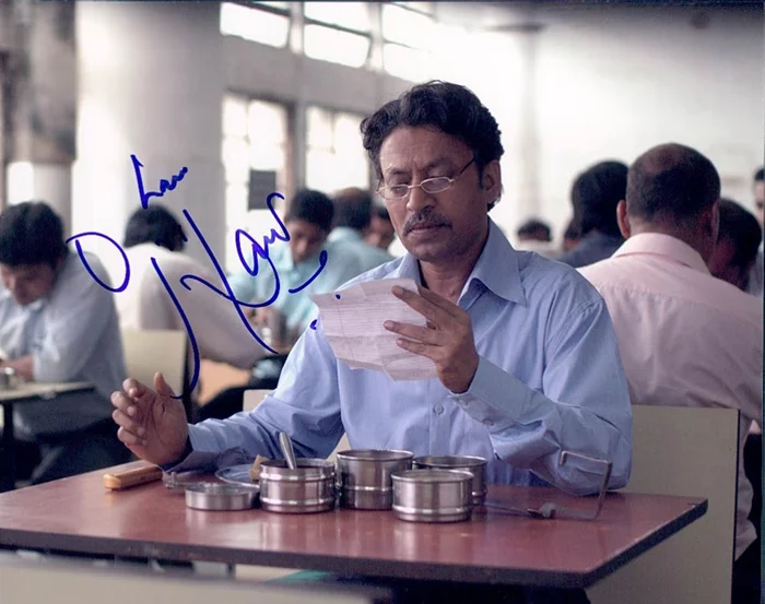 Irrfan Khan autograph