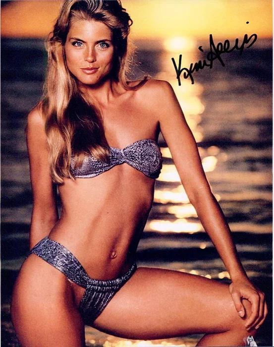 Kim Alexis autograph