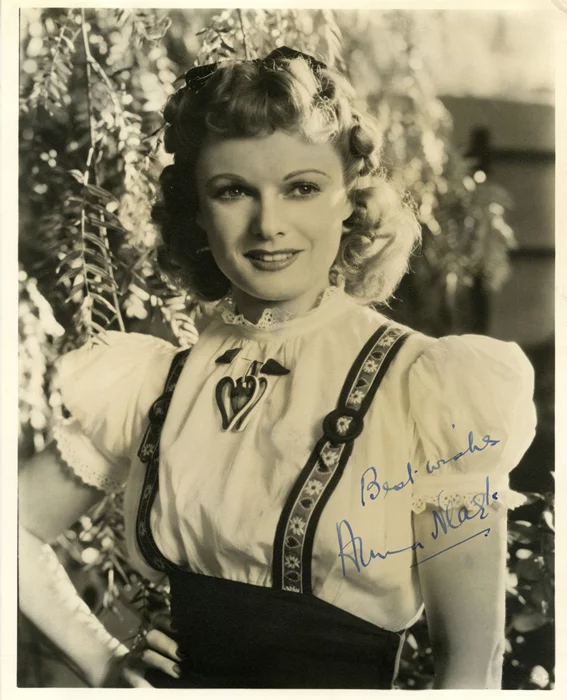 Anna Neagle autograph