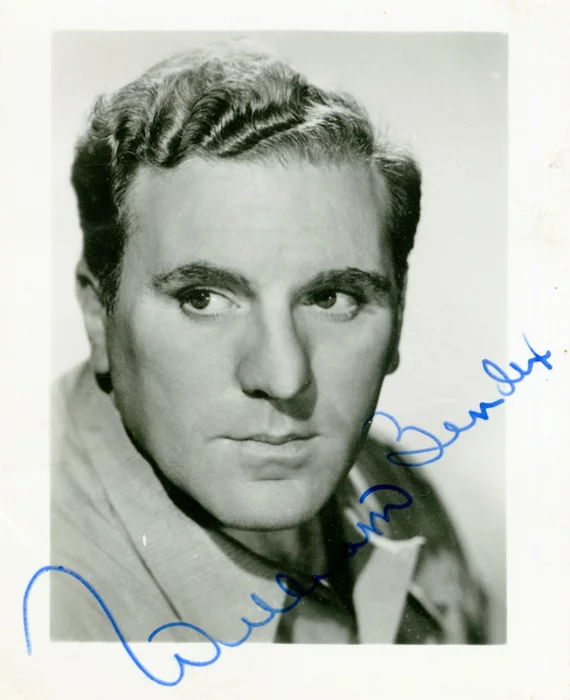 William Bendix autograph