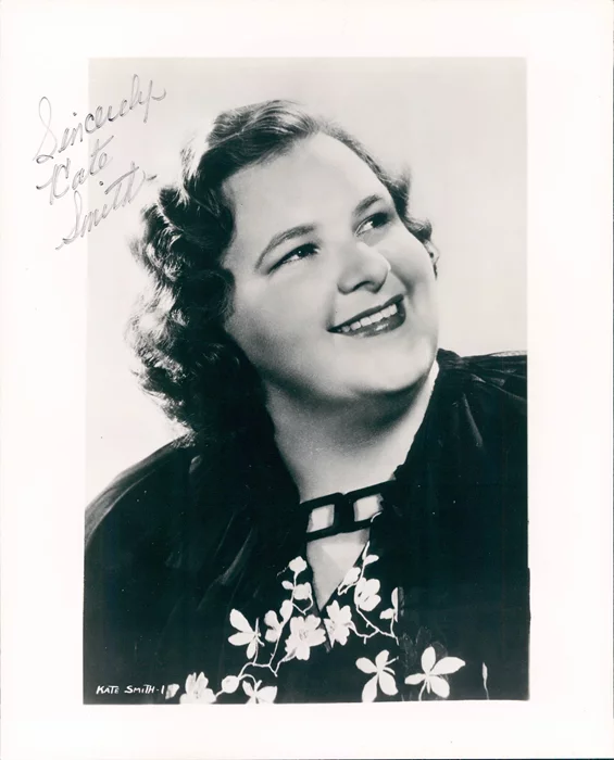 Kate Smith autograph