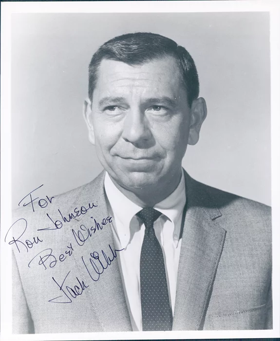 Jack Webb autograph
