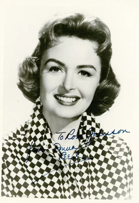 Donna Reed autograph