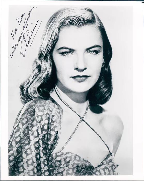 Ella Raines autograph
