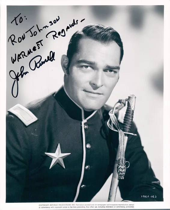 John Russell autograph