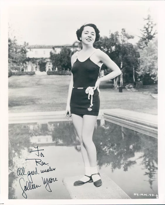 Colleen Moore autograph