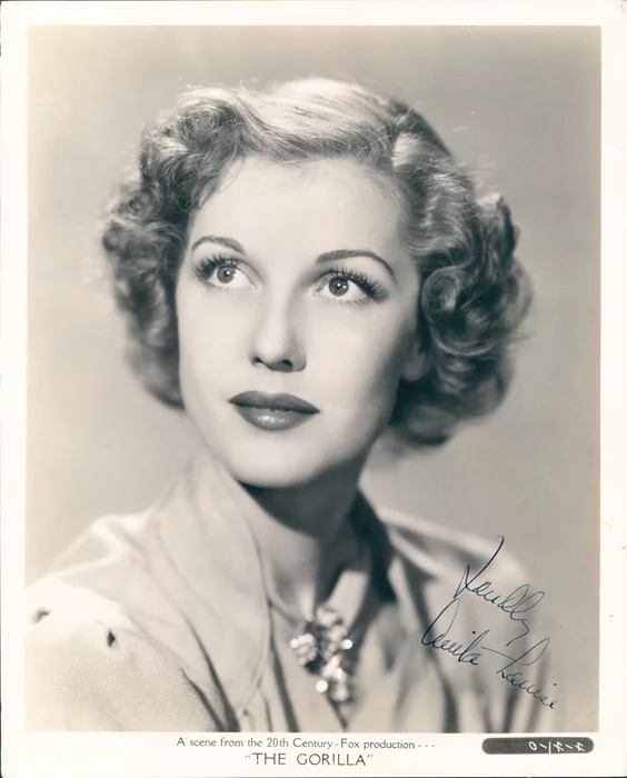 Anita Louise autograph