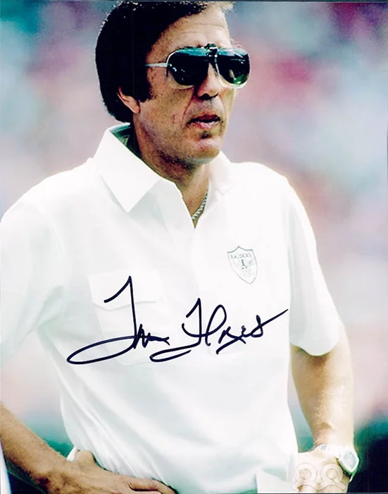 Tom Flores autograph