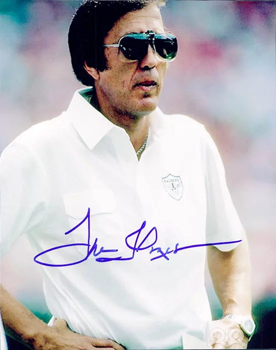 Tom Flores autograph