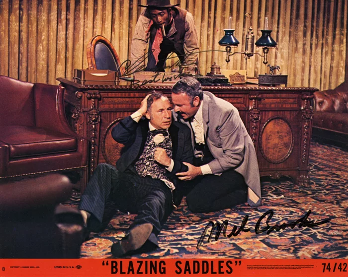 Blazing Saddles autograph