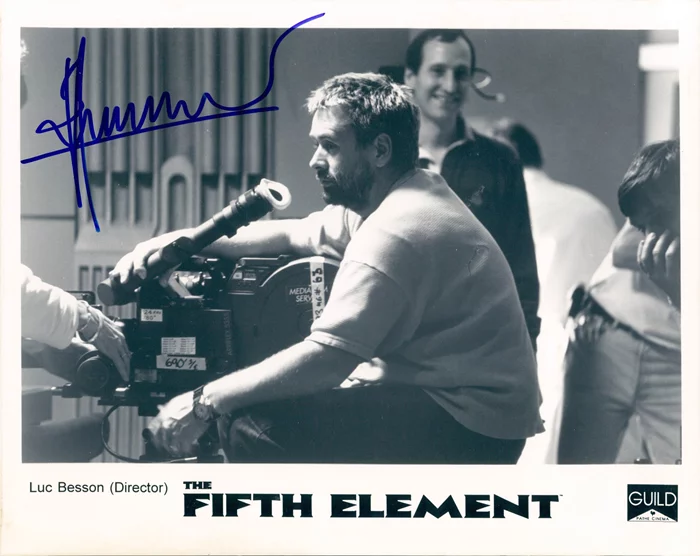 Luc Besson autograph