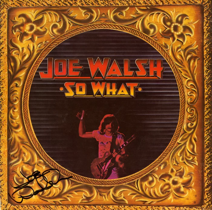 Joe Walsh autograph