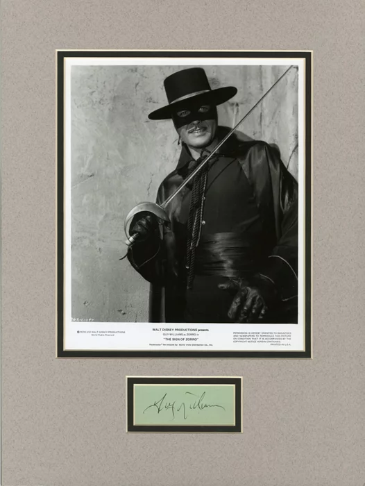 Guy Williams autograph
