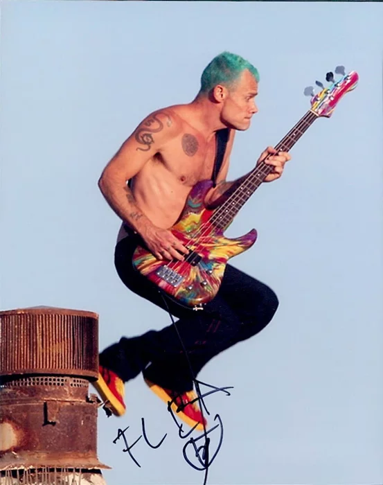 Flea autograph