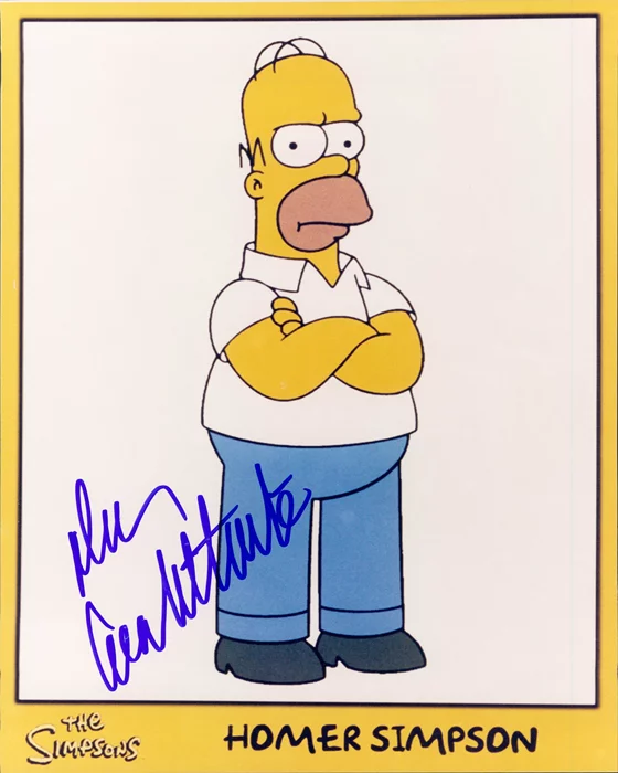 Dan Castellaneta autograph