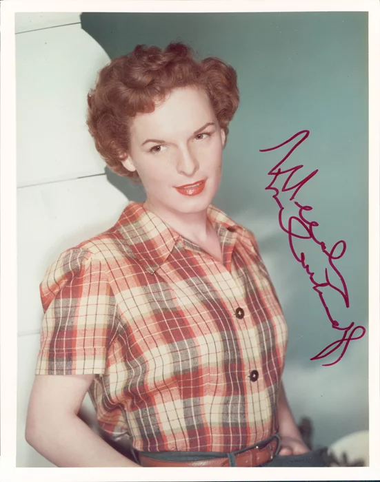 Mercedes McCambridge autograph