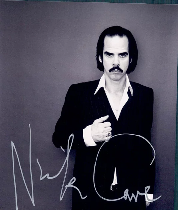 Nick Cave autograph