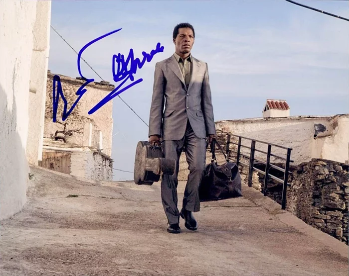 Isaach De Bankole autograph