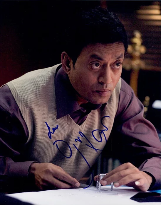 Irrfan Khan autograph