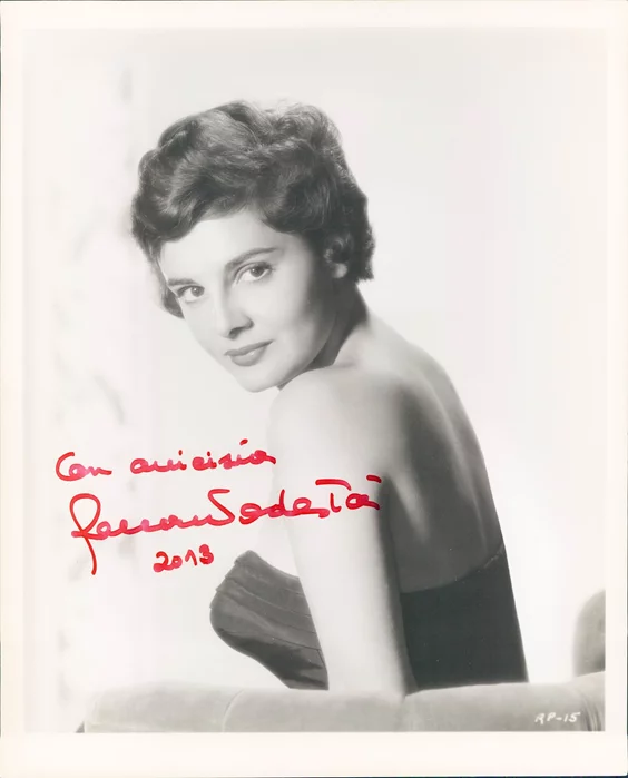 Rossana Podesta autograph