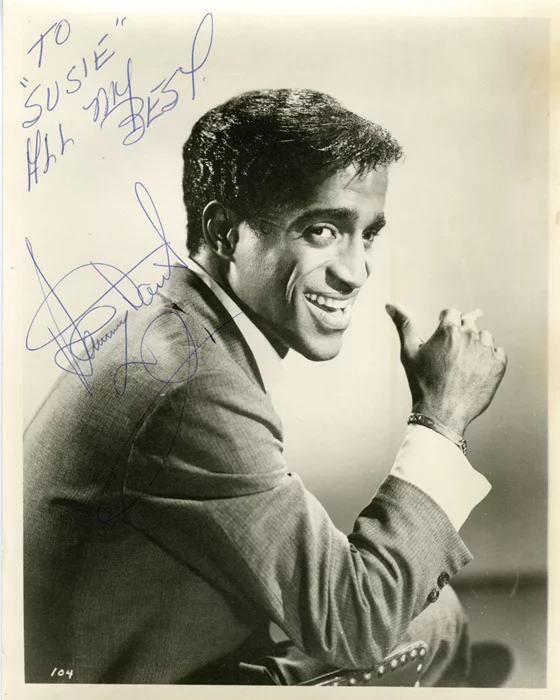 Sammy Davis Jr. autograph