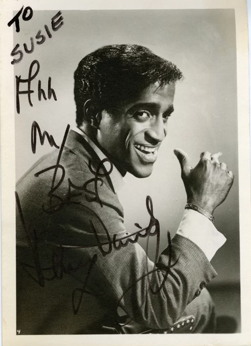 Sammy Davis Jr. autograph