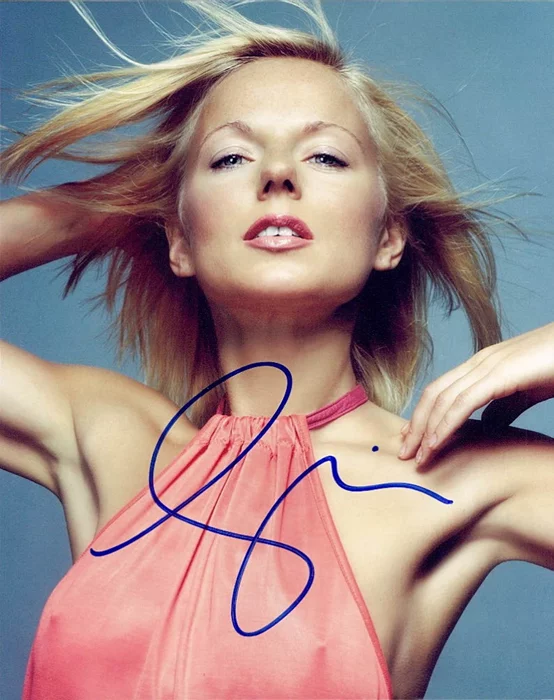 Geri Halliwell autograph