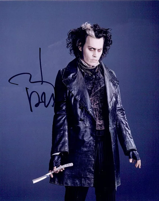 Johnny Depp autograph