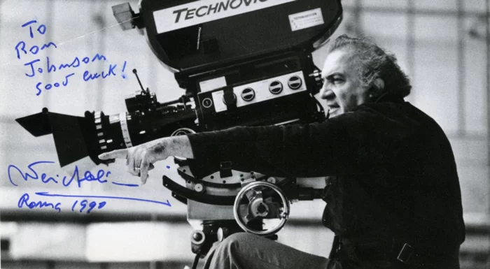 Federico Fellini autograph