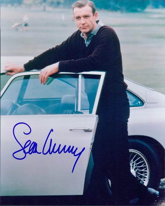 Sean Connery autograph