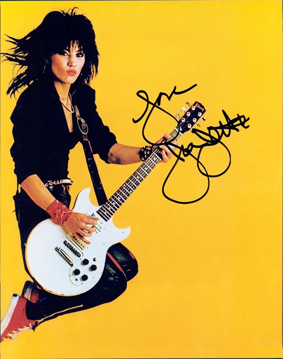 Joan Jett autograph
