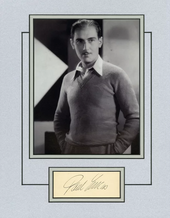 Paul Lukas autograph