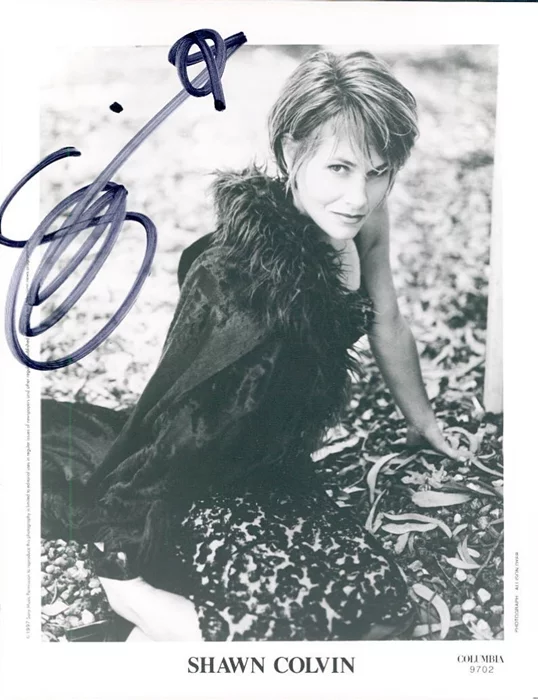 Shawn Colvin autograph
