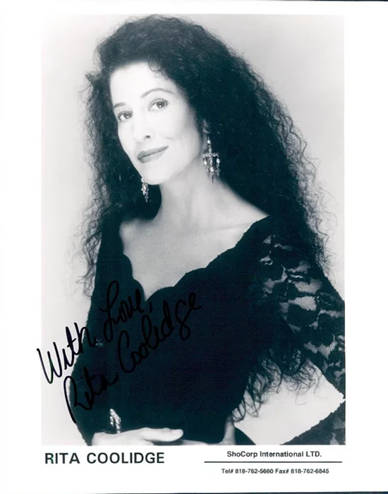 Rita Coolidge autograph
