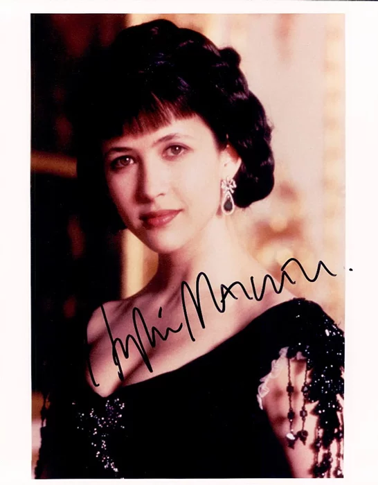 Sophie Marceau autograph