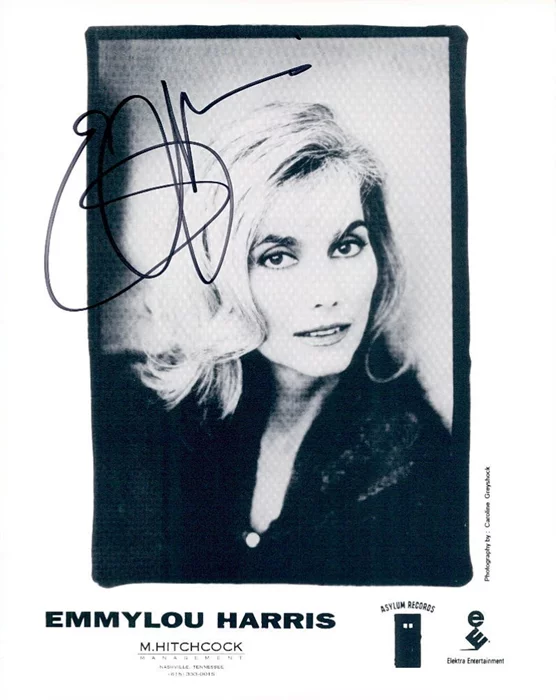Emmylou Harris autograph