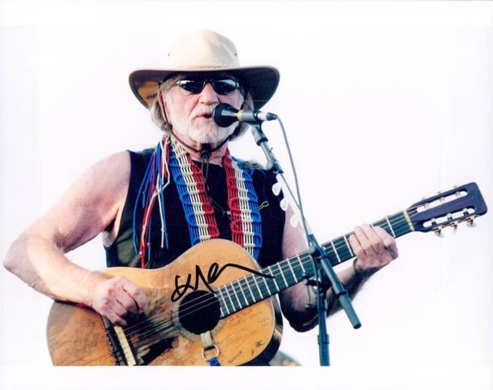 Willie Nelson autograph