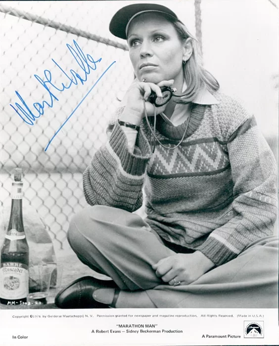 Marthe Keller autograph