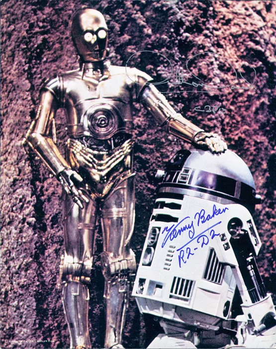 Star Wars Droids autograph