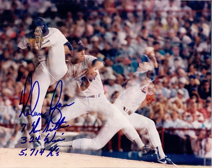Nolan Ryan autograph