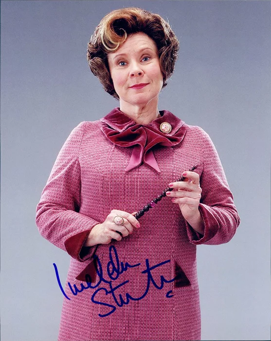 Imelda Staunton autograph
