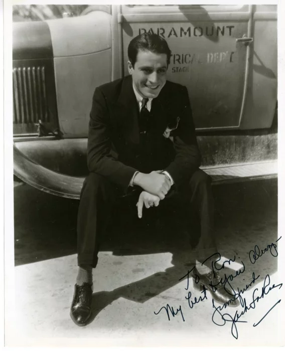 Jack LaRue autograph